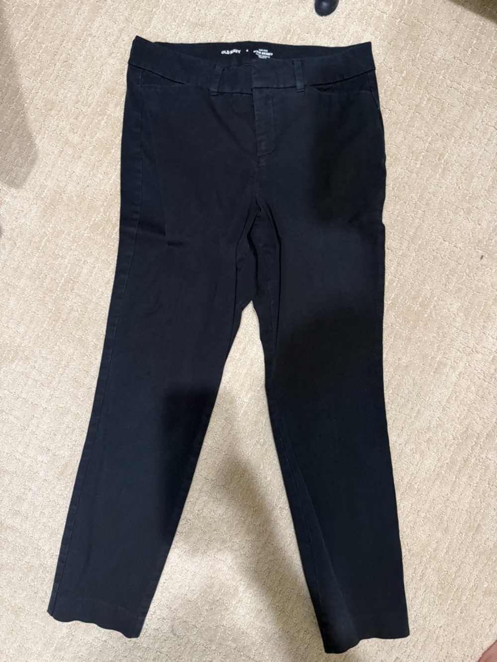 Old Navy Black Cropped Women's Ankle Pants